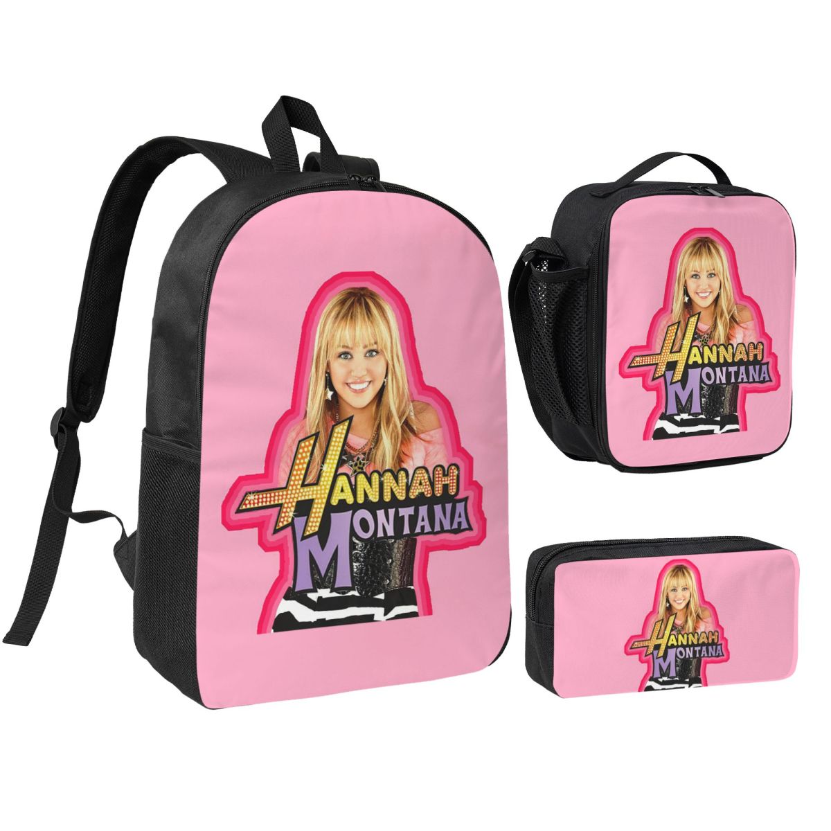 Mountain Biking Backpack - Mochila Escolar Hannah Montana con Diseño