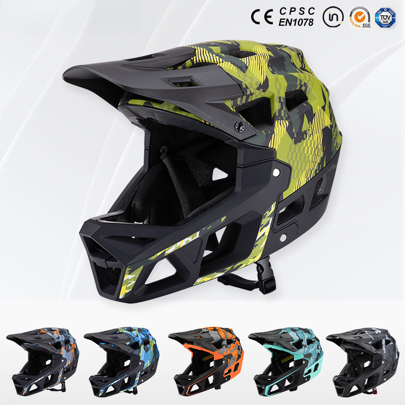 Mountain Biking Races - Nuevo Casco Integral de Ciclismo de