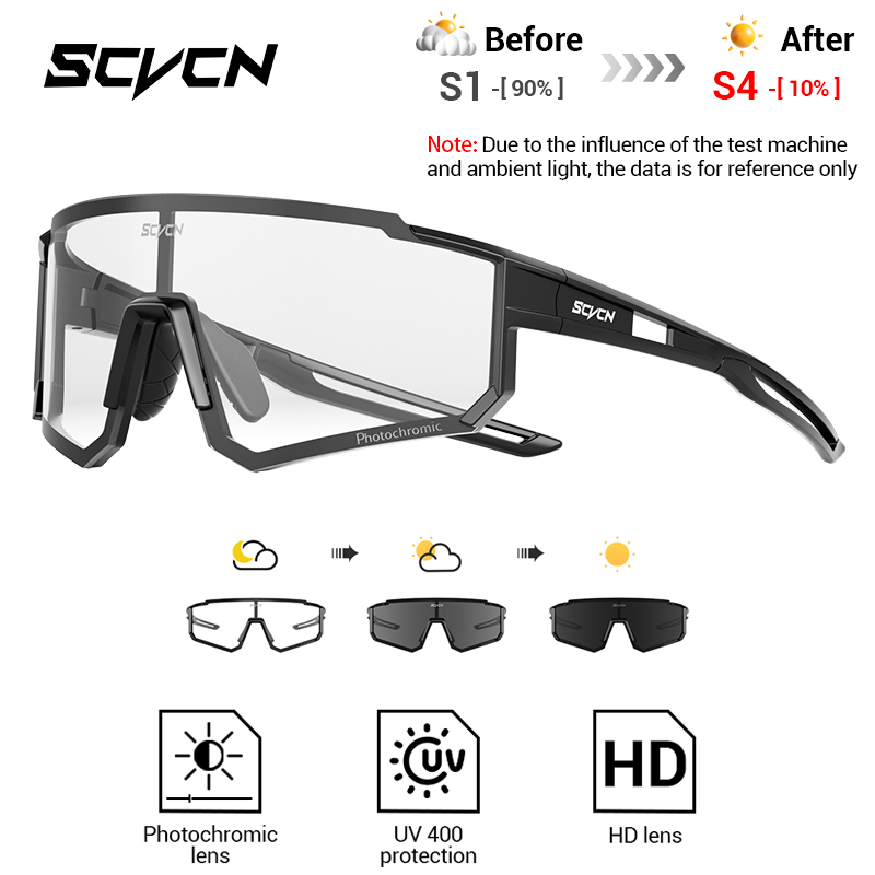 Mountain Biking Goggles - SCVCN nuevas gafas protectoras fotocromáticas para