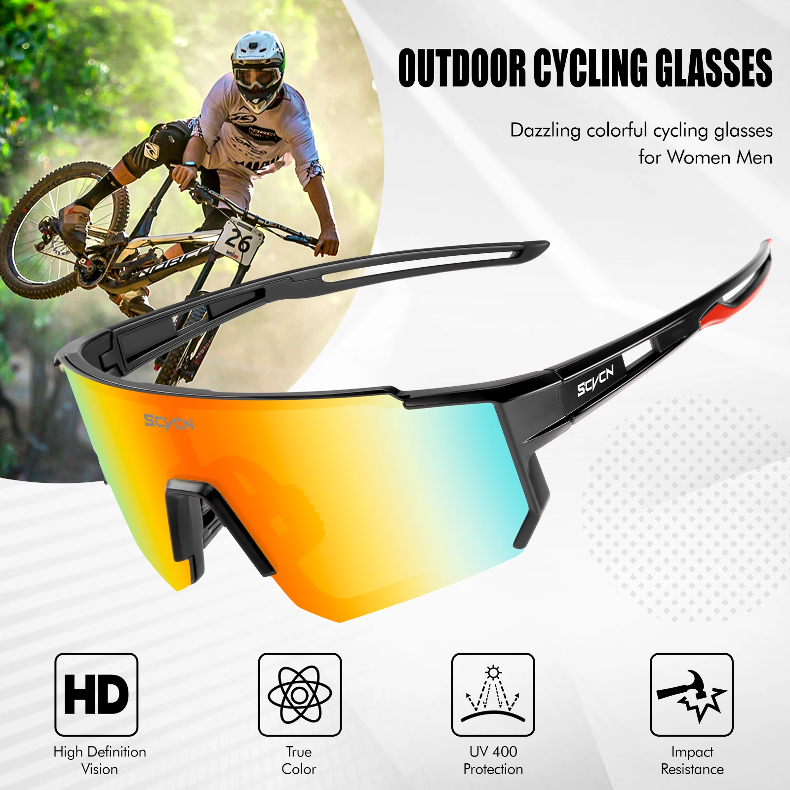SCVCN Nuevas Gafas de Ciclismo - Mountain Biking Goggles reseña y precio