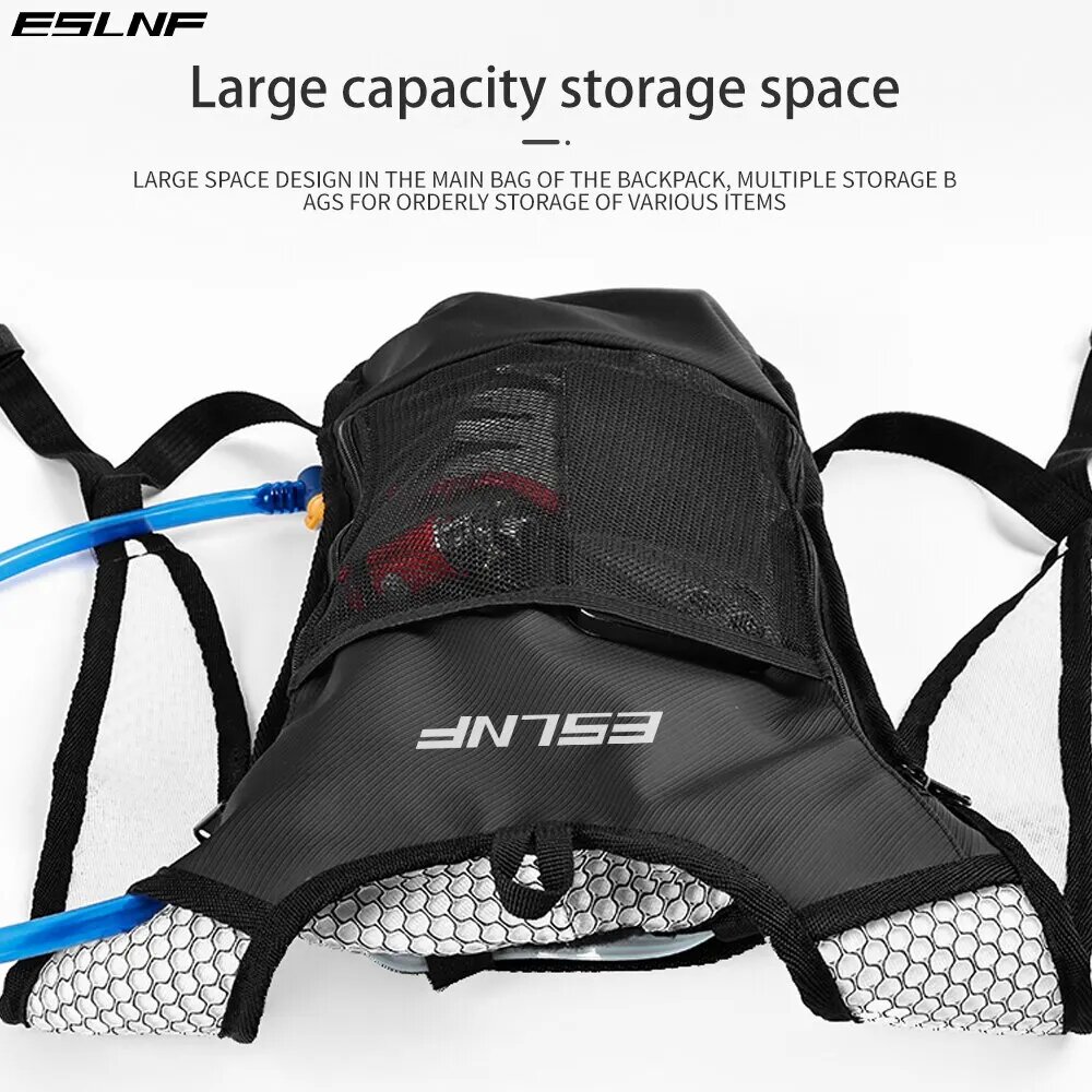 ESLNF-bolsas para bicicleta, b - Mountain Biking Backpack reseña y precio