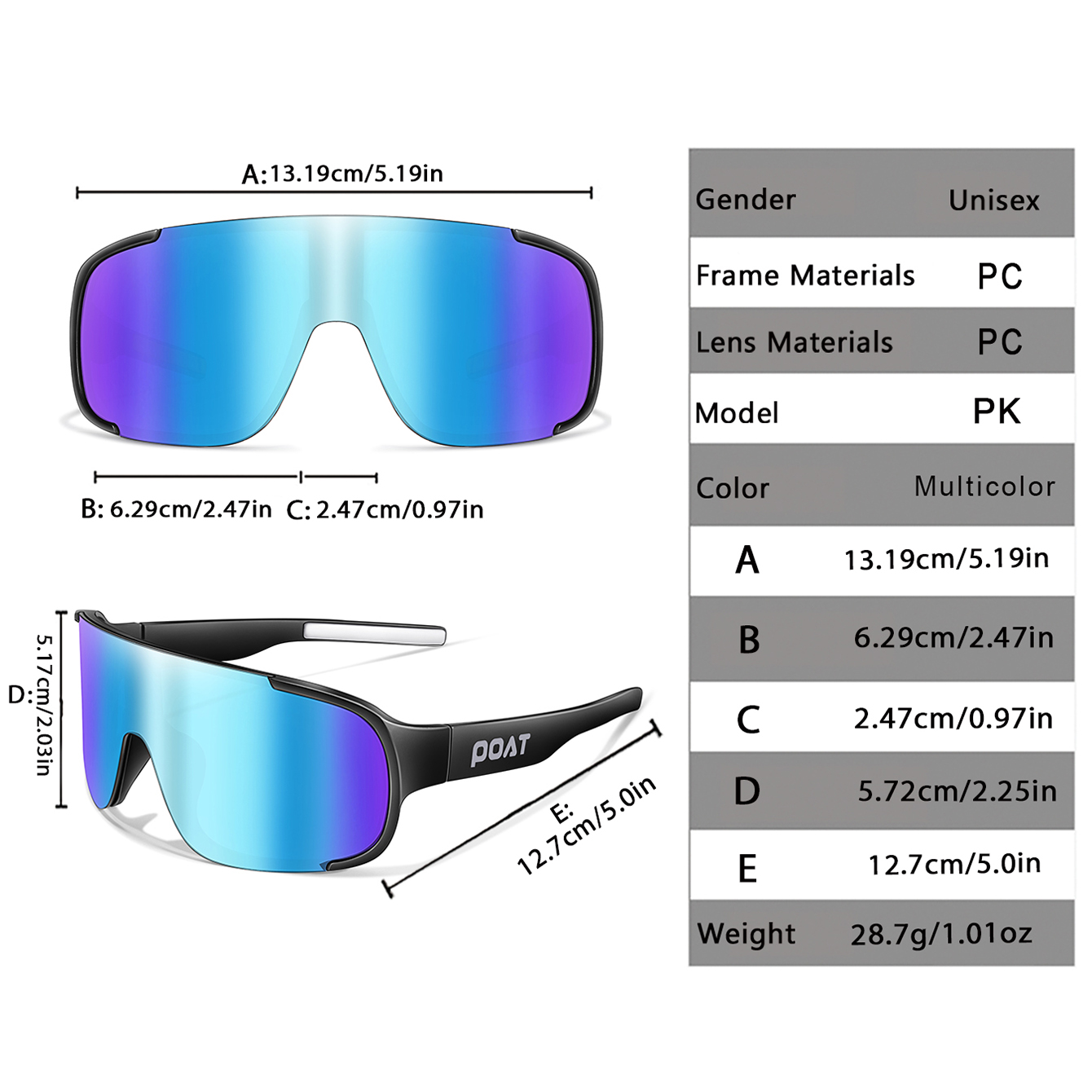 Gafas de Sol Deportivas POAT U - Mountain Biking Goggles reseña y precio