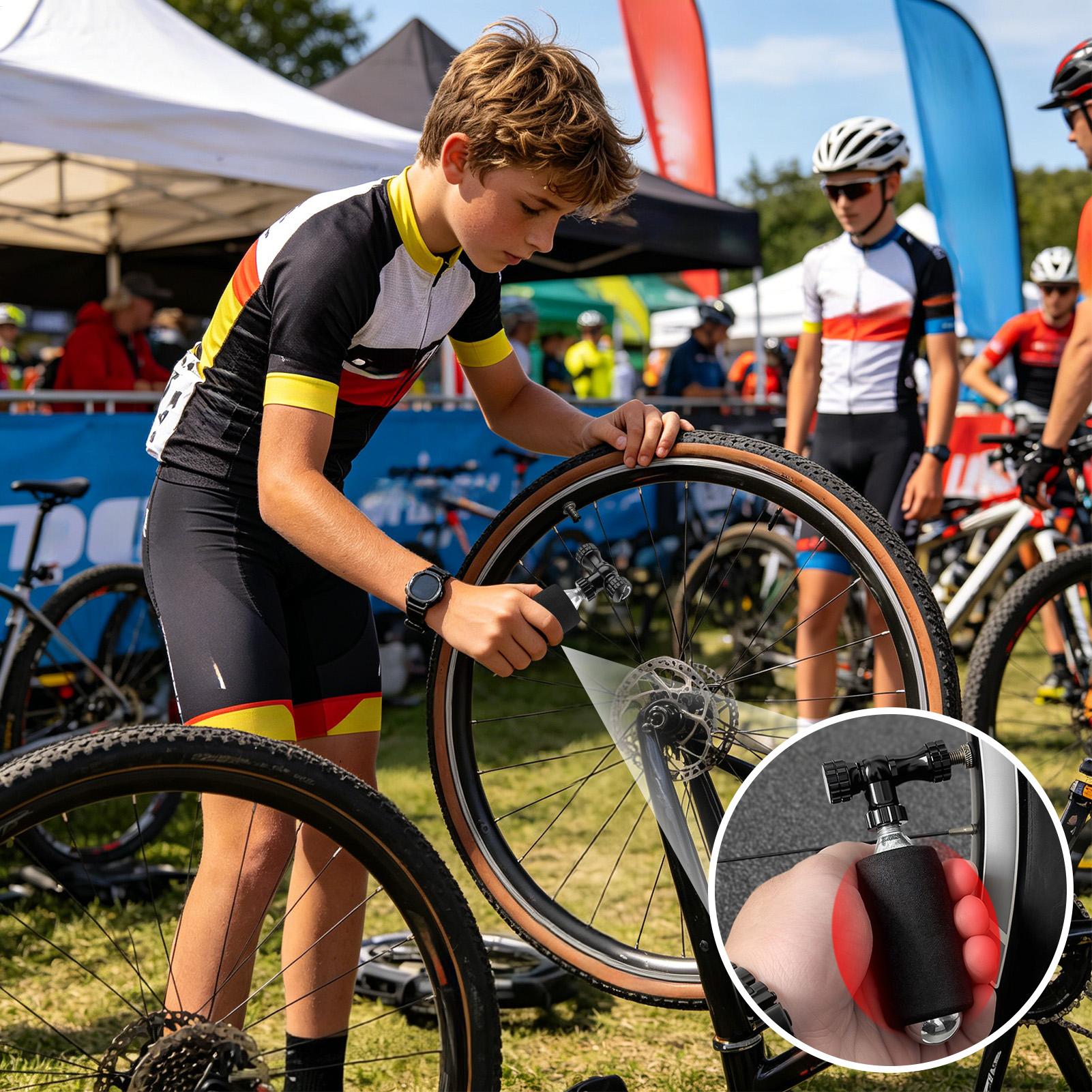 Cabezal de bomba para neumátic - Mountain Biking Races reseña y precio