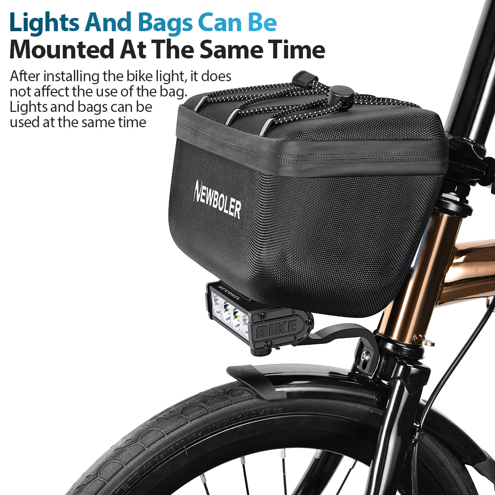 NEWBOLER Brompton-luz frontal  - Mountain Biking Backpack reseña y precio